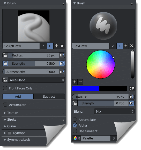 Sculpt and Paint Pallets