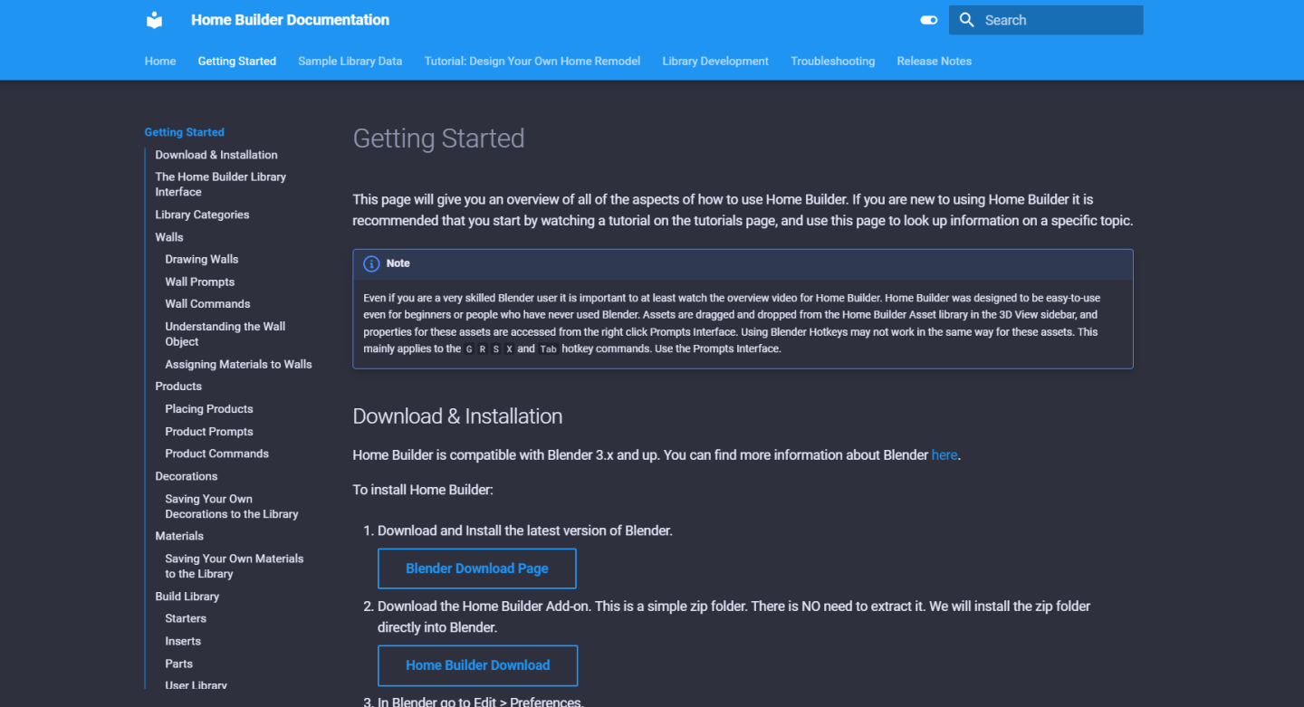 Home Builder Documentation – Home Builder